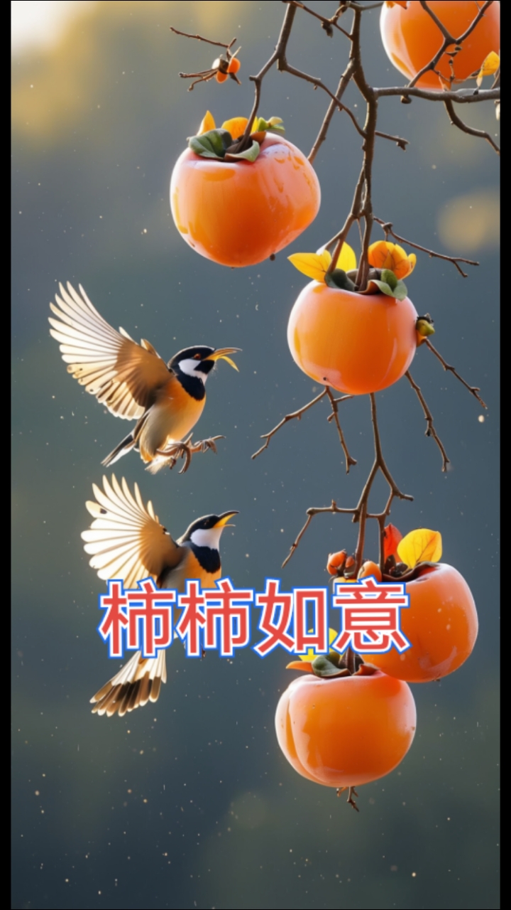 柿柿如意手机壁纸神图壁纸#超高清壁纸见者吉祥安康幸福美满幸福