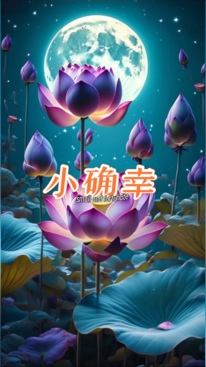 荷塘月色手机壁纸神图壁纸#见者吉祥安康#幸福美满#幸福万年长