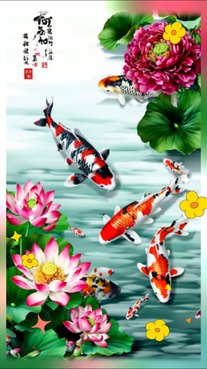锦上添花手机壁纸神图壁纸#超高清壁纸#见者吉祥安康#幸福美满