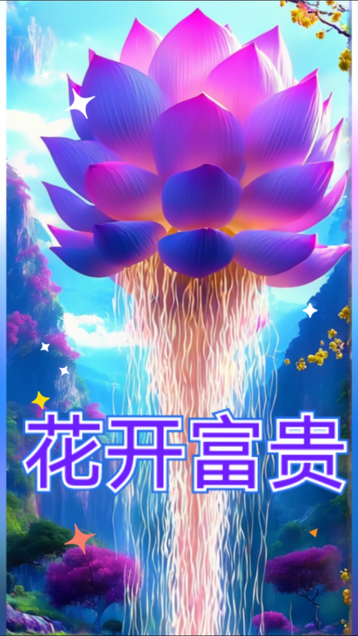 花开富贵手机壁纸#神图壁纸#超高清壁纸#见者吉祥如意好运
