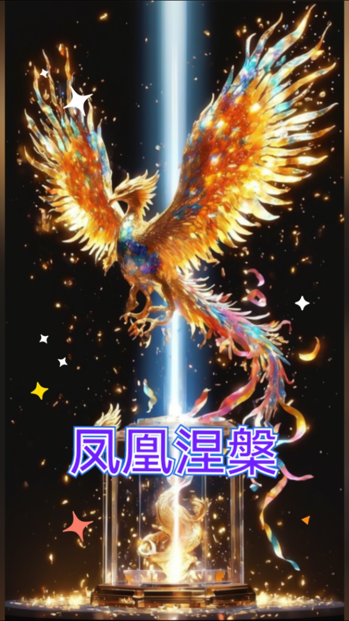 凤凰涅槃手机壁纸#神图壁纸#超高清壁纸#见者吉祥安康幸福美满