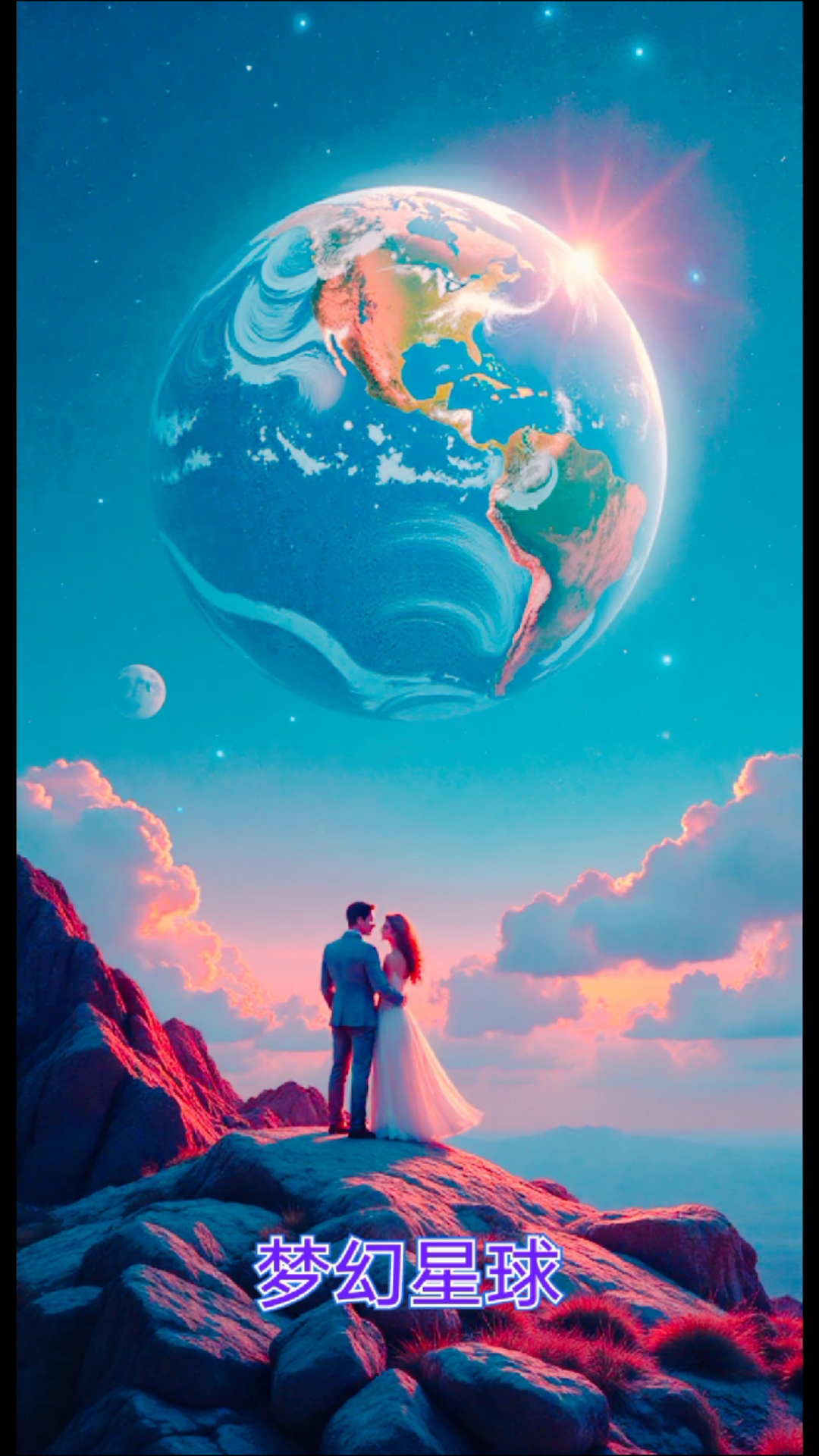 梦幻星球手机壁纸#见者好运连连#屏保超高清壁纸#欢迎去图