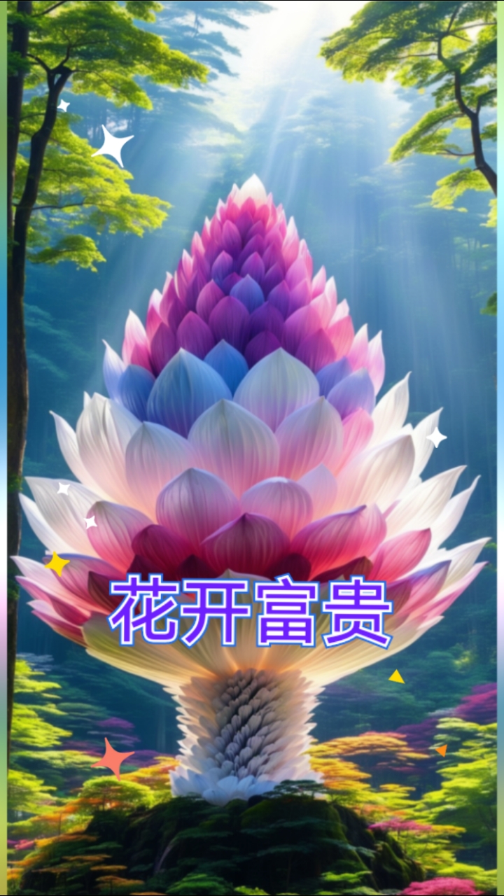 花开富贵手机壁纸#神图壁纸#超高清壁纸见者吉祥安康幸福万年长