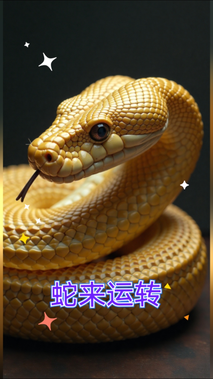 蛇来运转手机壁纸神图壁纸#超高清壁纸#见者吉祥如意#吉祥安康
