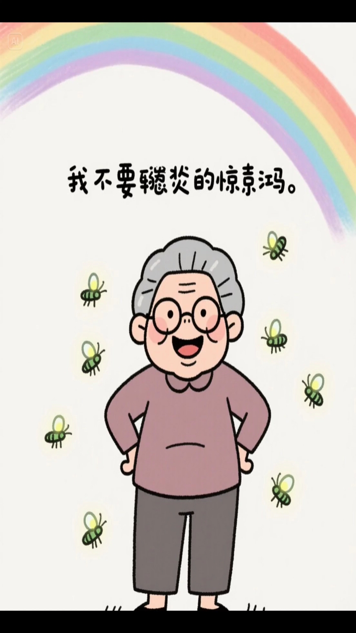 #治愈系插画#治愈老奶奶图文#治愈文案