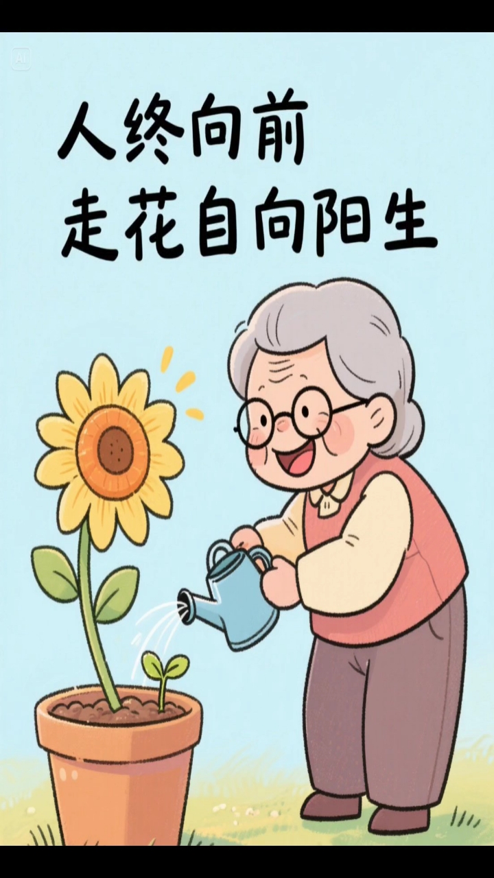 #治愈系插画#治愈老奶奶图文#治愈文案