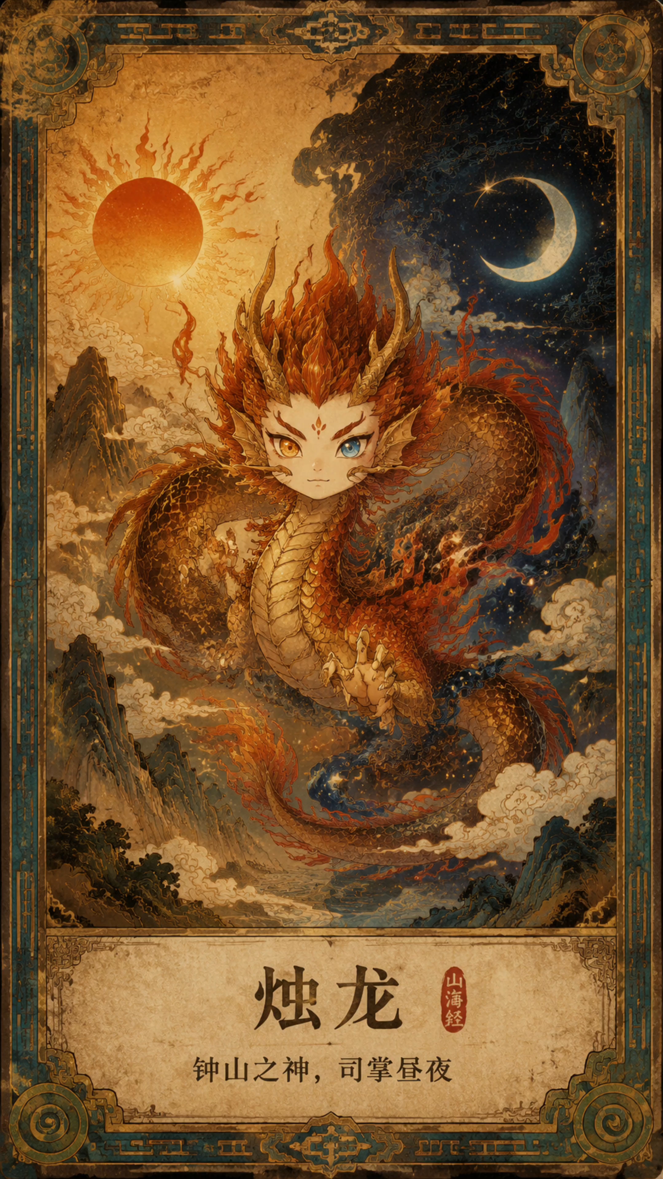 山海经异兽 #山海经神兽#