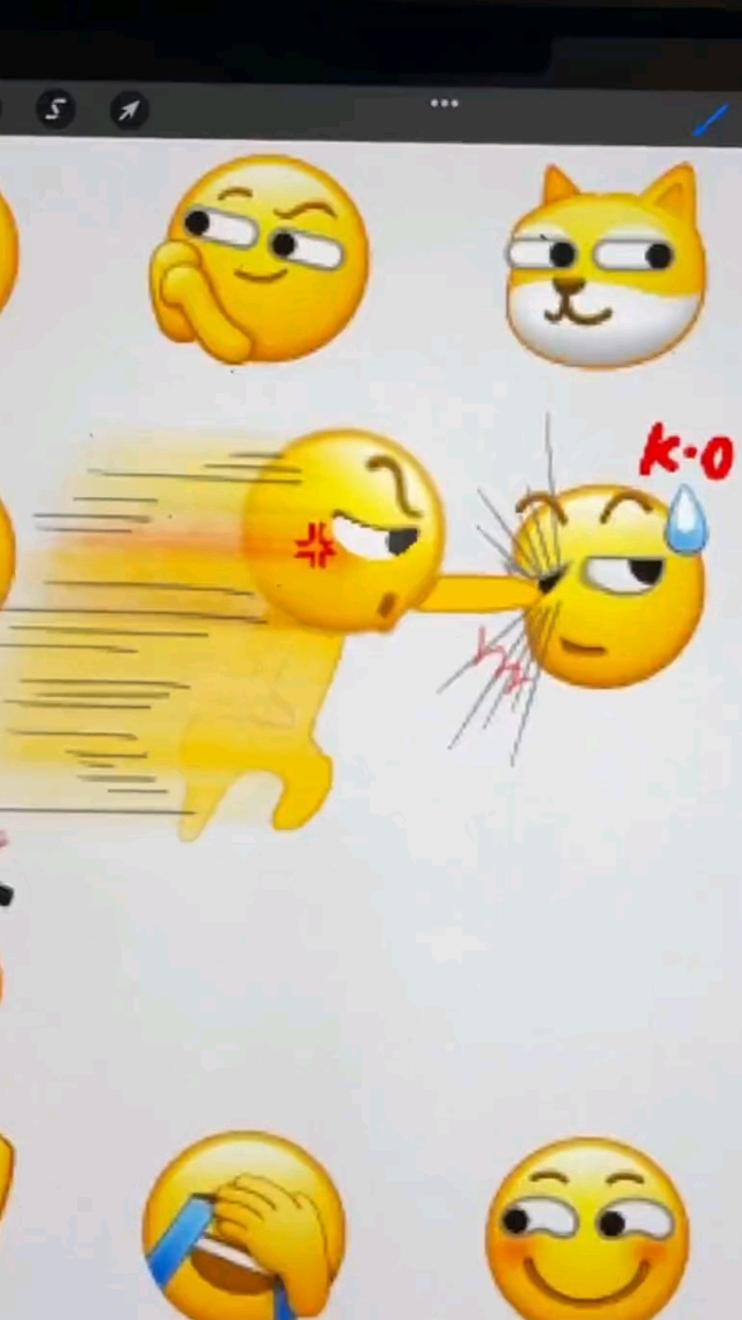 看你以后还敢不敢发流汗黄豆～#画画 #微信表情包 #创意 