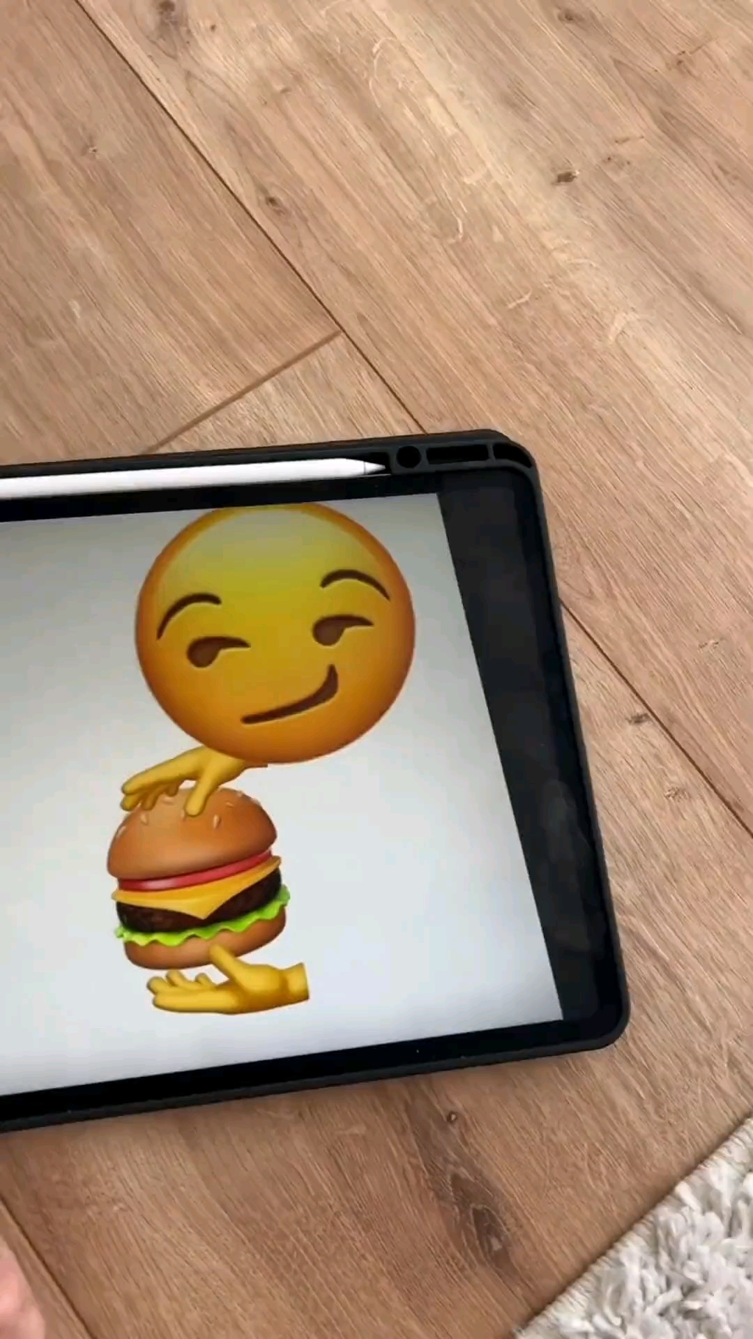 这个汉堡挺好吃#二次元 #表情包 #创意动画