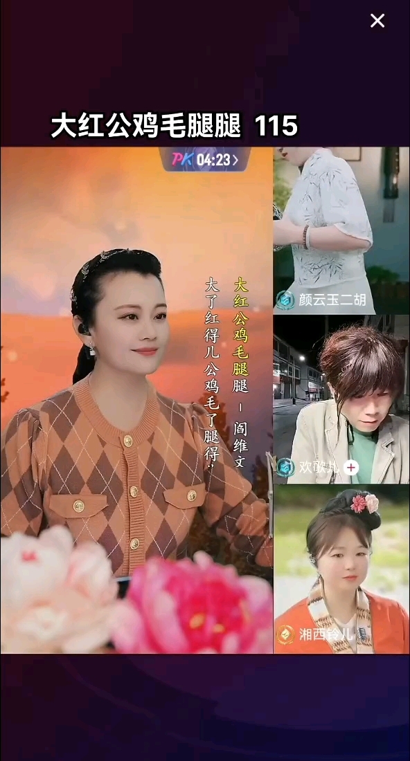 《大红公鸡毛腿腿》完整版