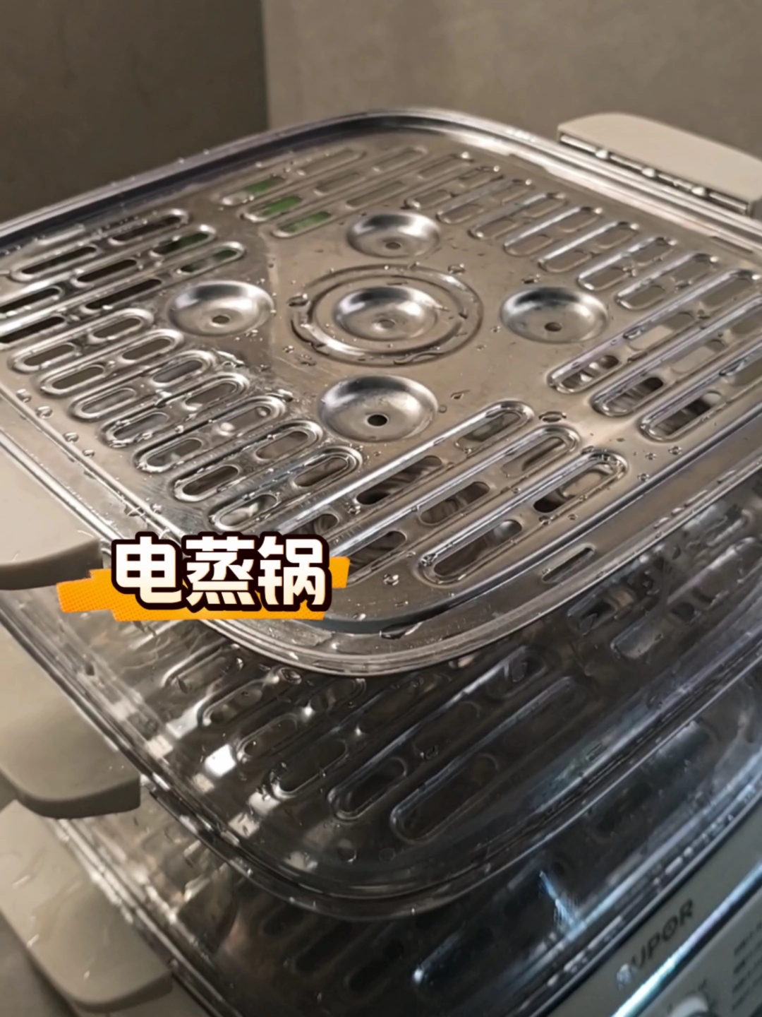 可蒸可煮,苏泊尔电蒸锅。