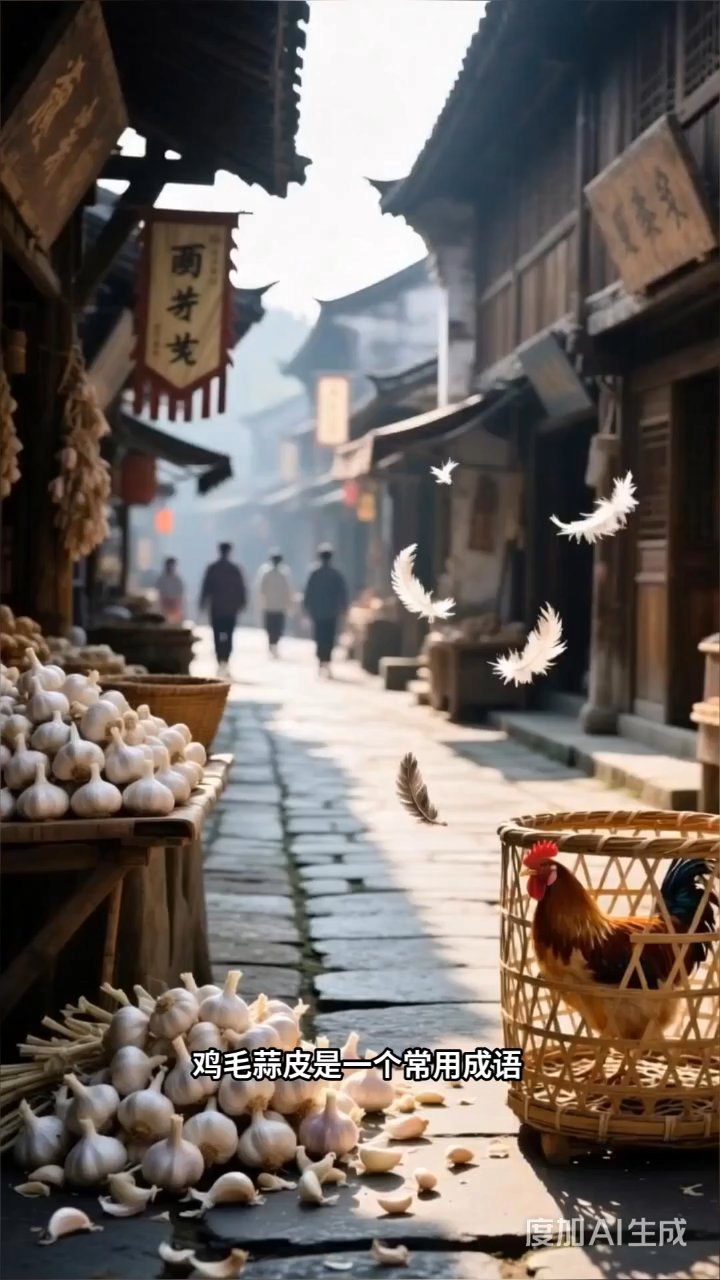 鸡毛蒜皮从何而来?揭秘这个成语背后的民间故事