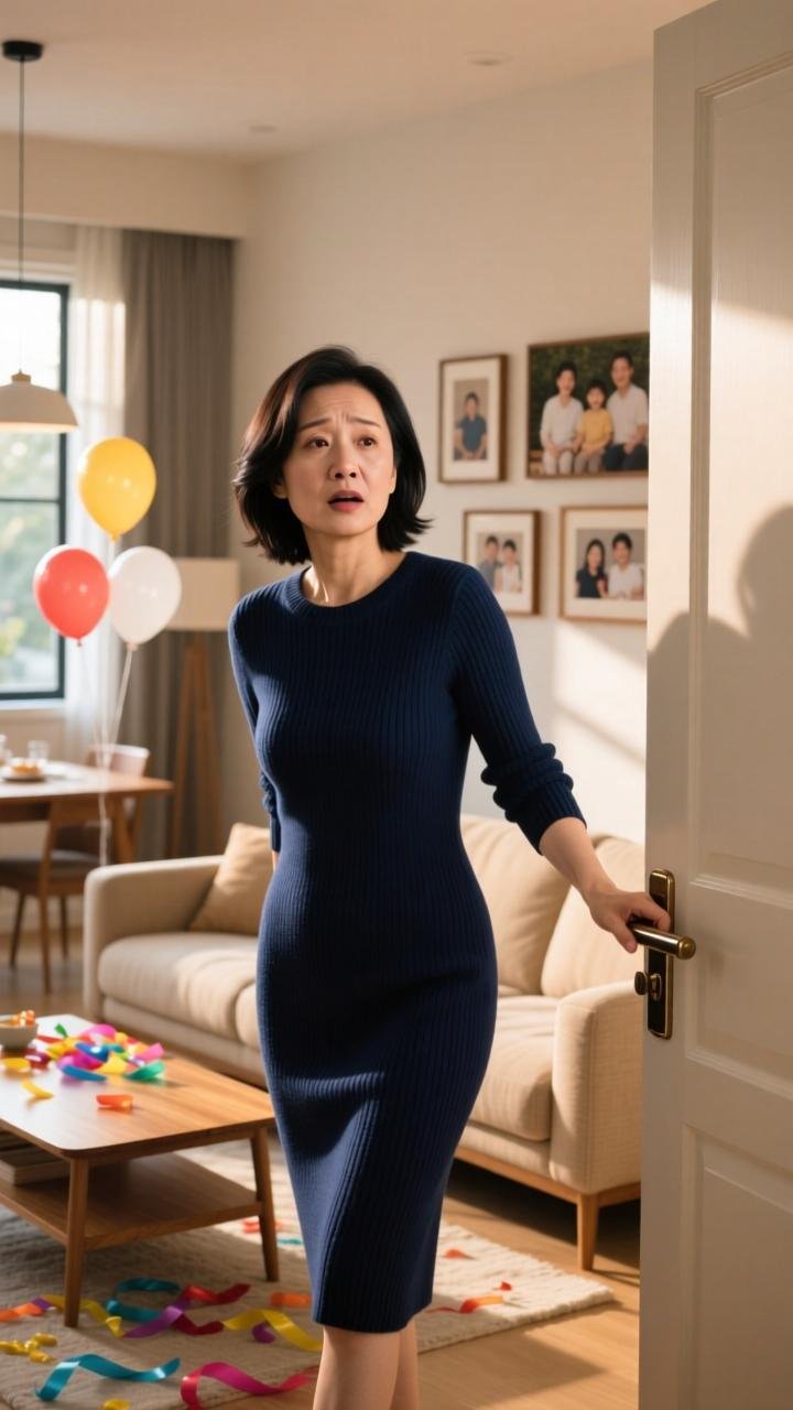 生日蛋糕上的背叛：十四年婚姻在奶油味中崩塌