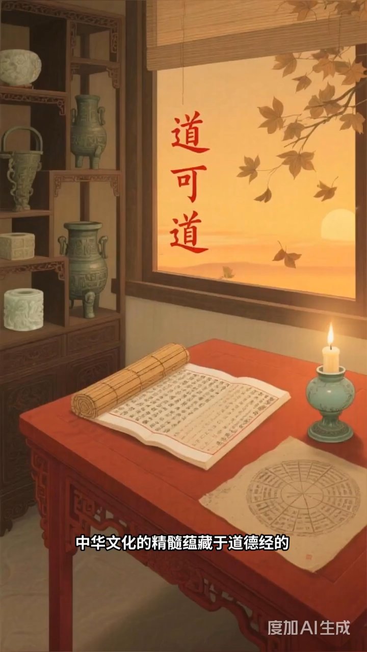 解码《道德经》十字玄机:天地数理中的至柔智慧