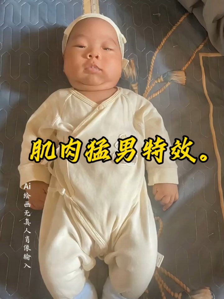 肌肉猛男特效制作教程来啦！