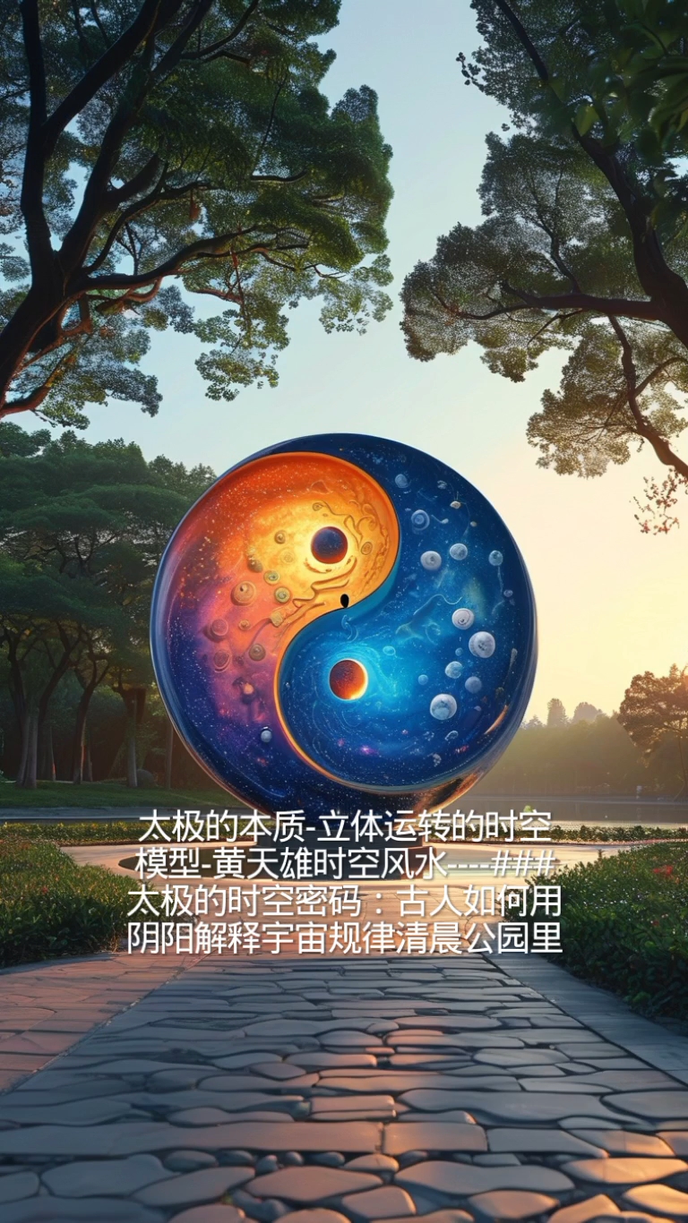 太极的本质-立体时空模型-黄天雄时空风水#古人智慧天花板#