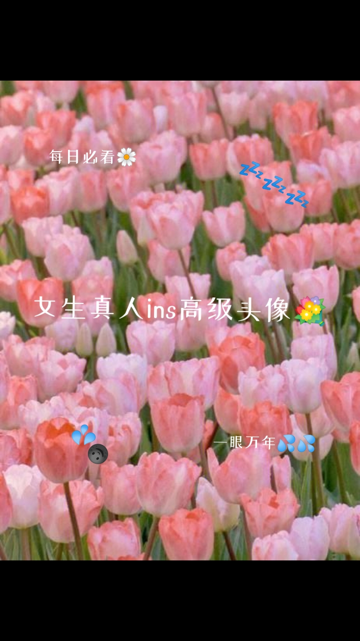 女生真人ins高级头像