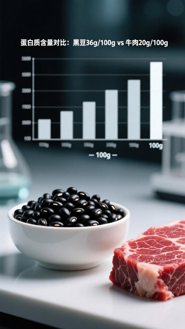 黑豆营养超牛肉1.8倍，一周养生食谱大公开#早餐打卡##健康轻食##暖胃早餐#