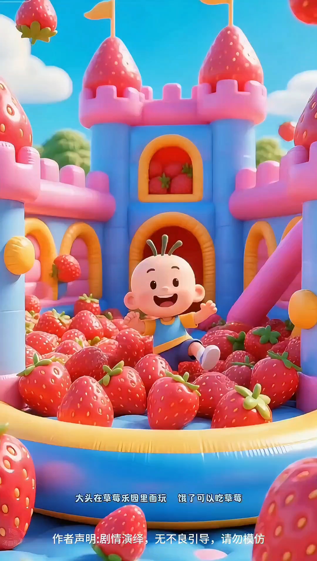 小哪吒喷火了#原创动画 #儿童动画 #也太可爱了吧