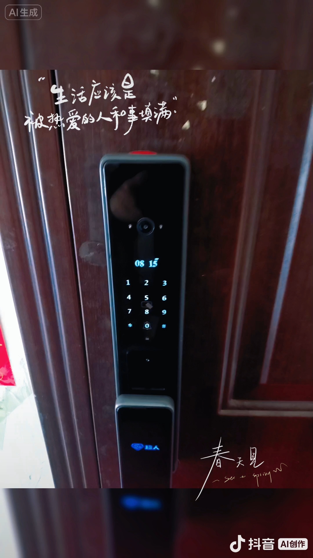 #黄冈智能锁推荐#科技改变生活# 黄冈永盛锁行专业开修,换锁,配钥匙。防盗门锁具升级