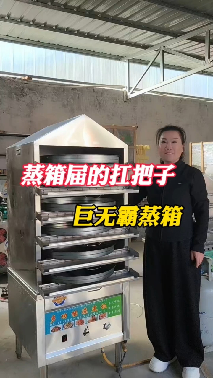 蒸箱界的扛把子，巨无霸蒸箱，可同时蒸两袋面的面筋。