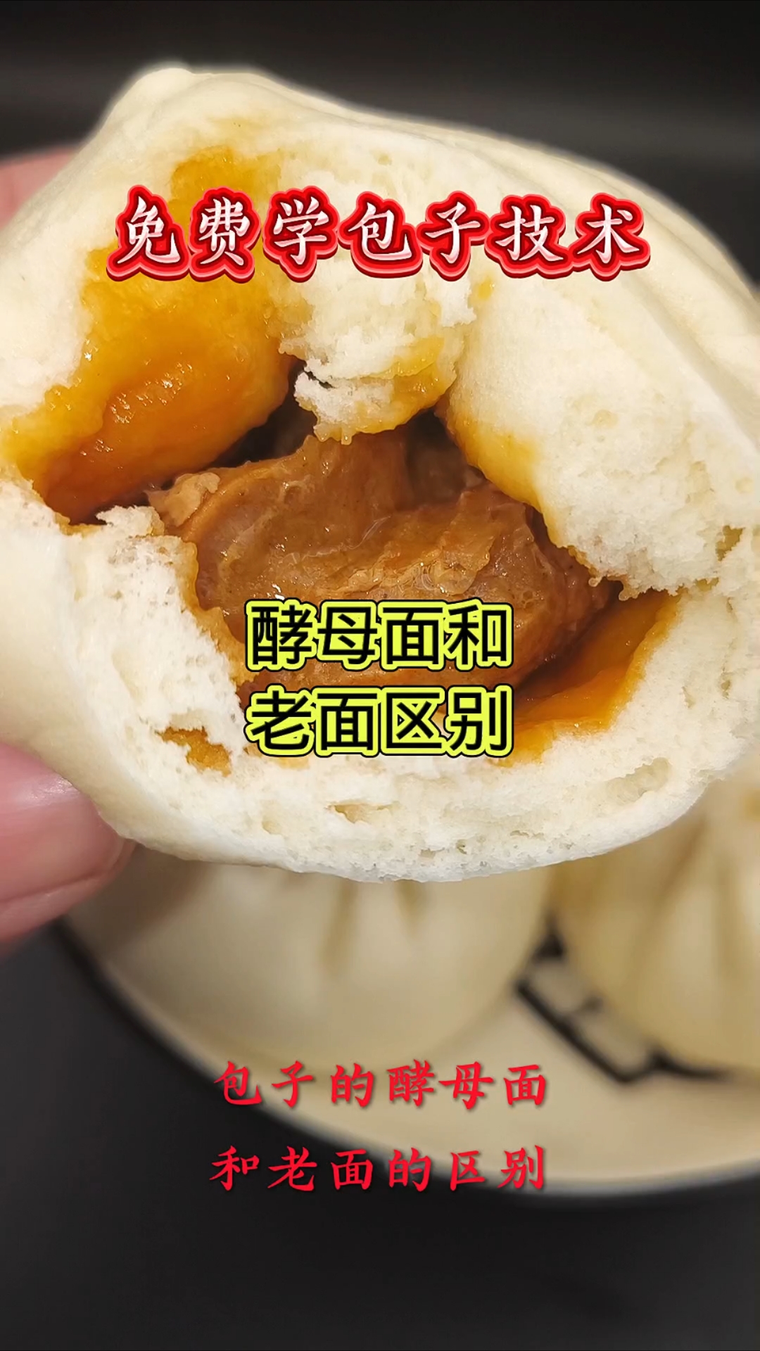 包子酵母面和老面的区别?