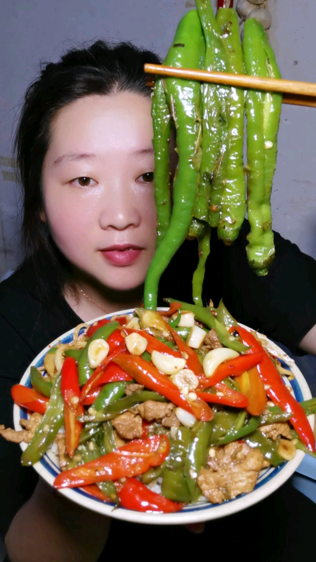 农村家常下饭菜,爆辣椒 辣椒炒肉 香辣土豆丝 香喷喷