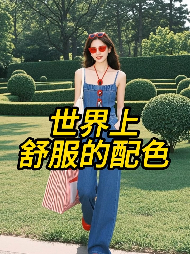 世界上最舒服的配色搭配#颜色搭配[话题]# #撞色设计搭配