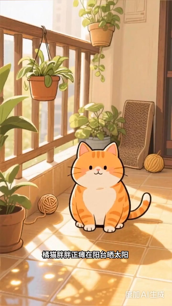 橘猫胖胖被迫营业当招财猫，结果成了奶茶店网红