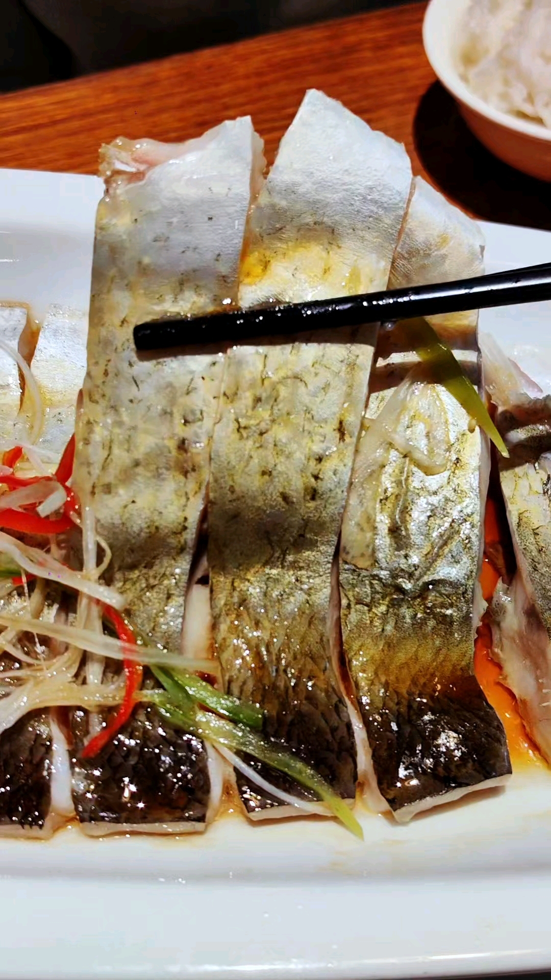花舍融合菜翘嘴大白鱼