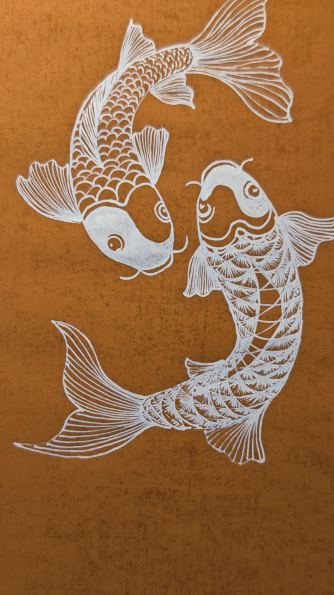 简笔画八卦鱼