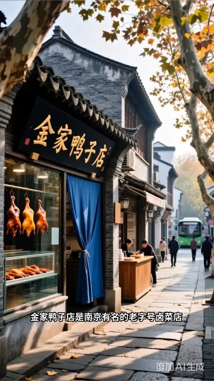 南京金家鸭子店：皮脆肉嫩的烤鸭，百年老字号的坚守