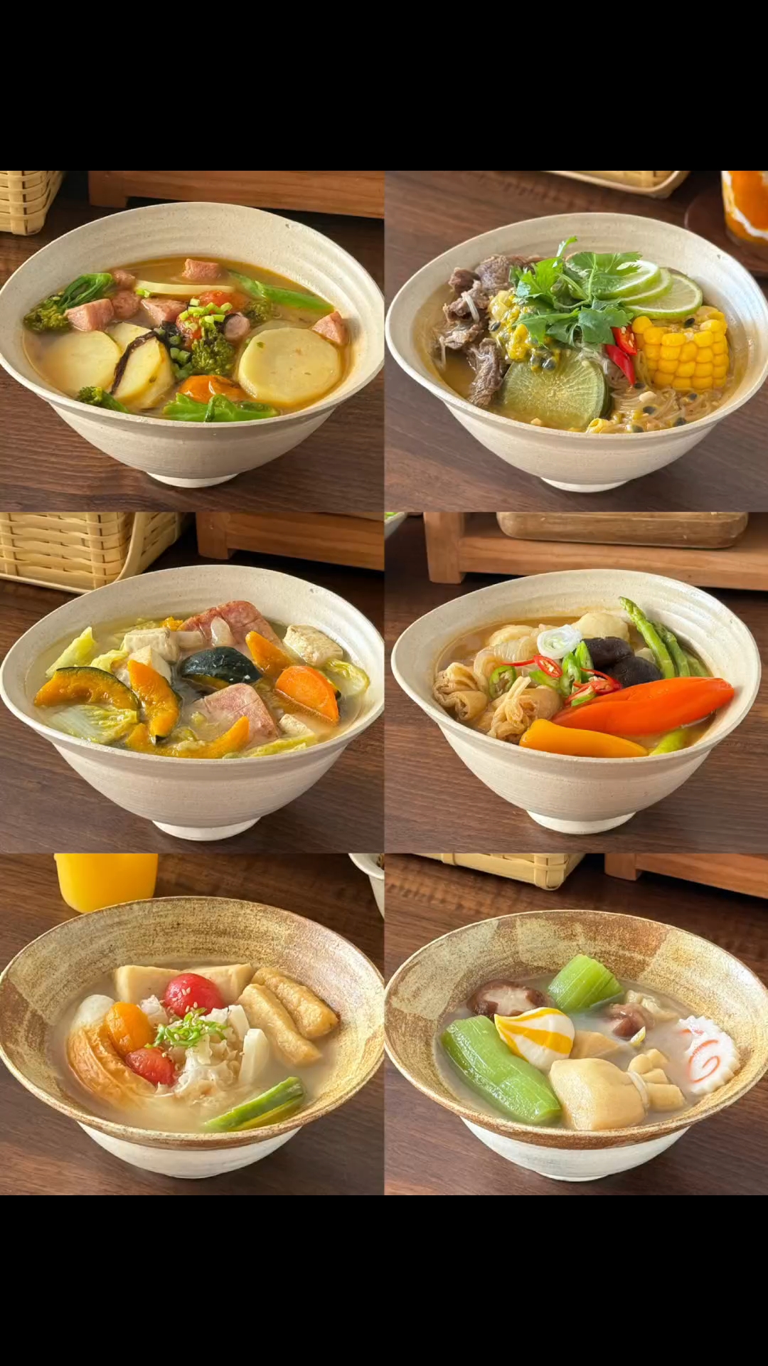 6碗超简单蔬菜汤做法～