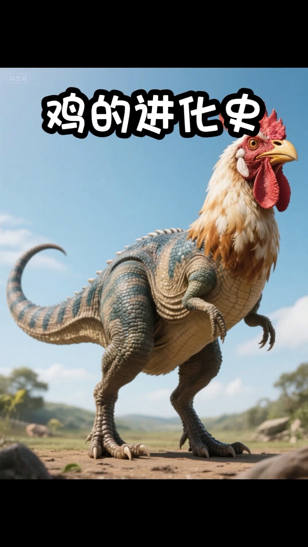 一口气看完鸡的进化史过程。