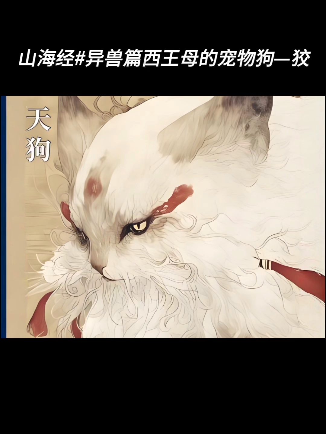 山海经异兽篇 西王母的宠物狗—狡