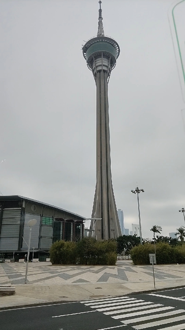 宏伟壮丽的澳门塔。