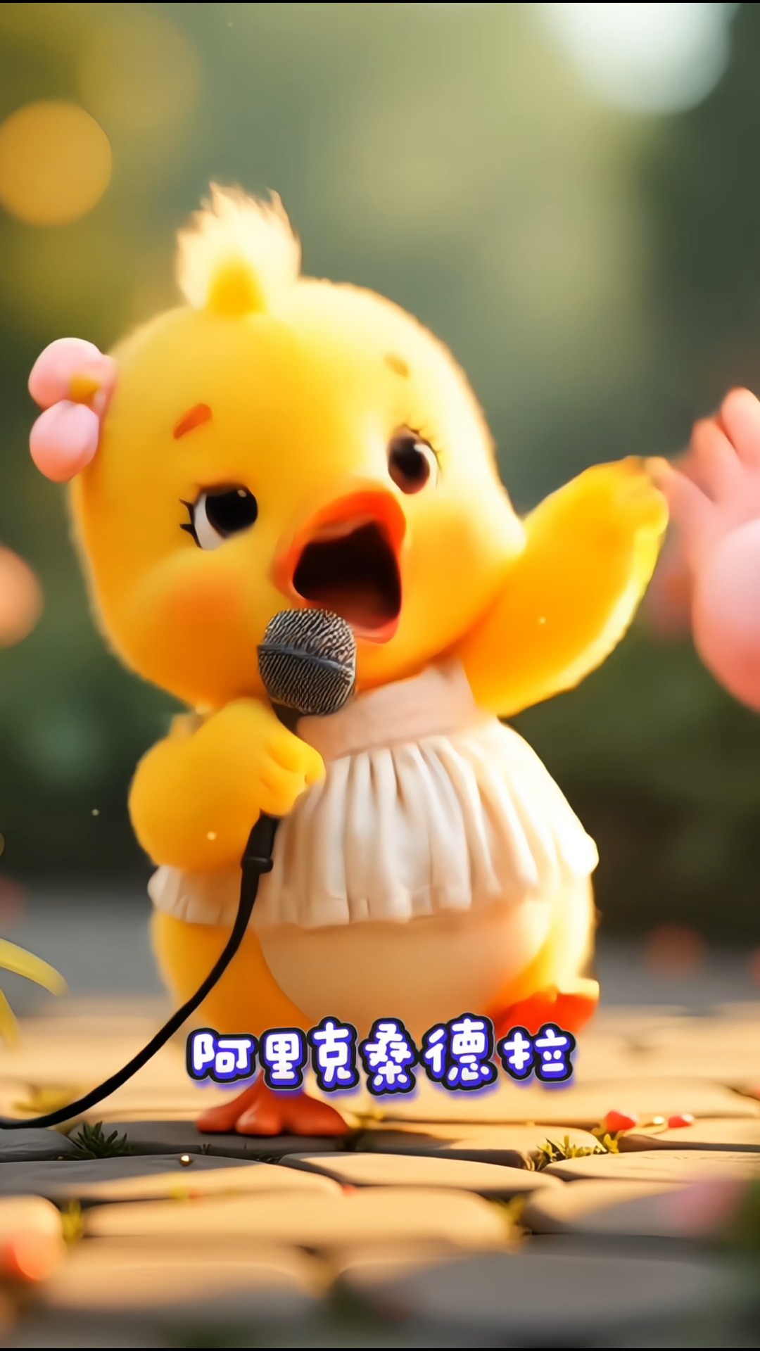 小黄鸭嘎嘎嘎献唱《苹果香》萌翻了