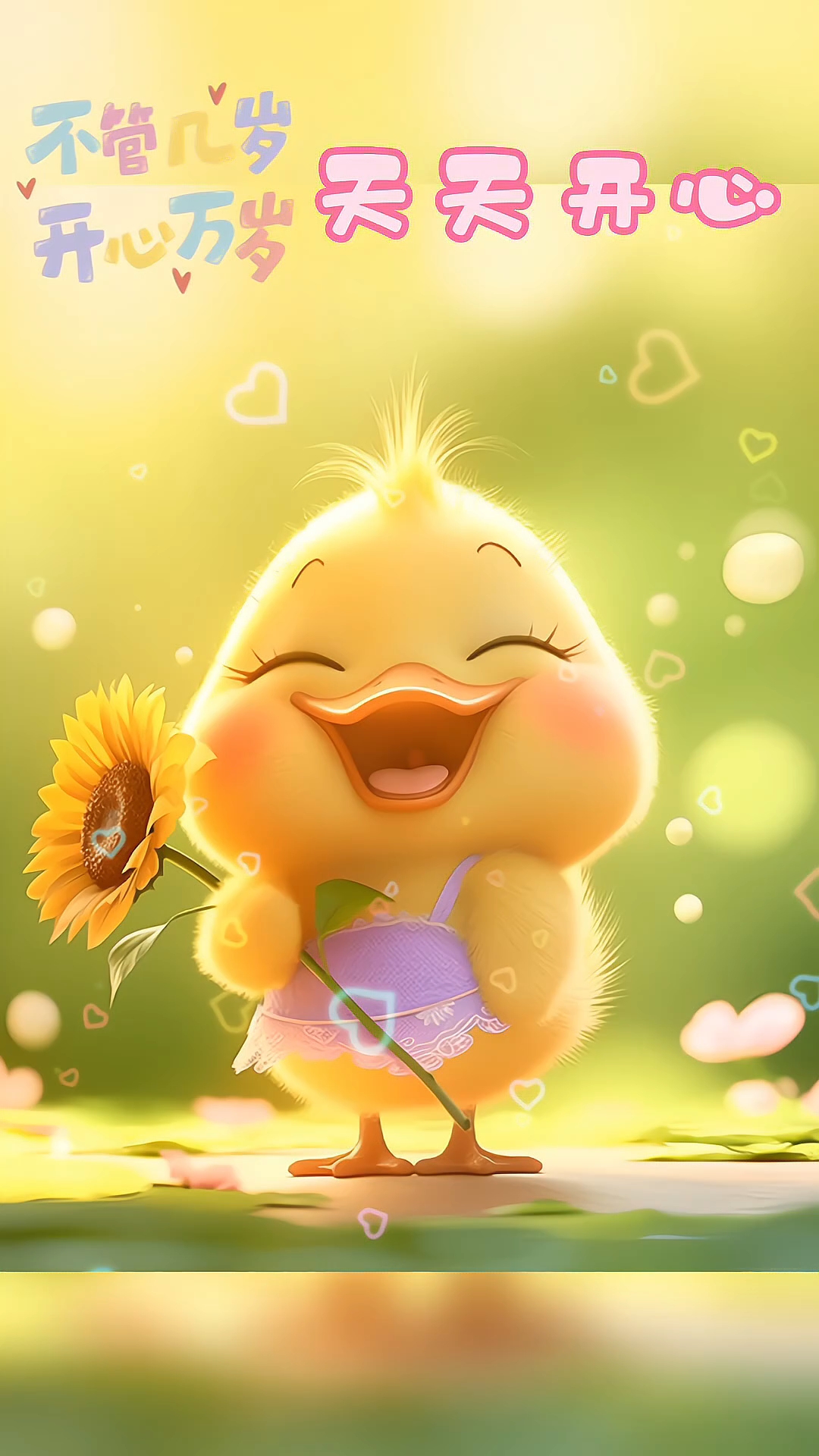 开心鸭可爱鸭,幸福鸭,嘎嘎嘎
