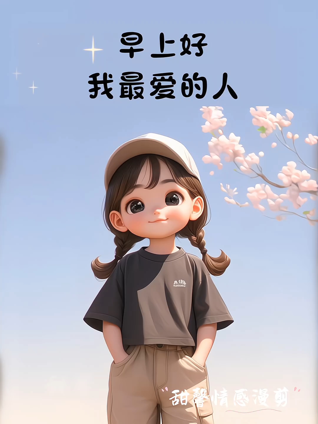 早上好,我最爱的人,送你一天的好心情。醒来记得吃早餐,早餐和
