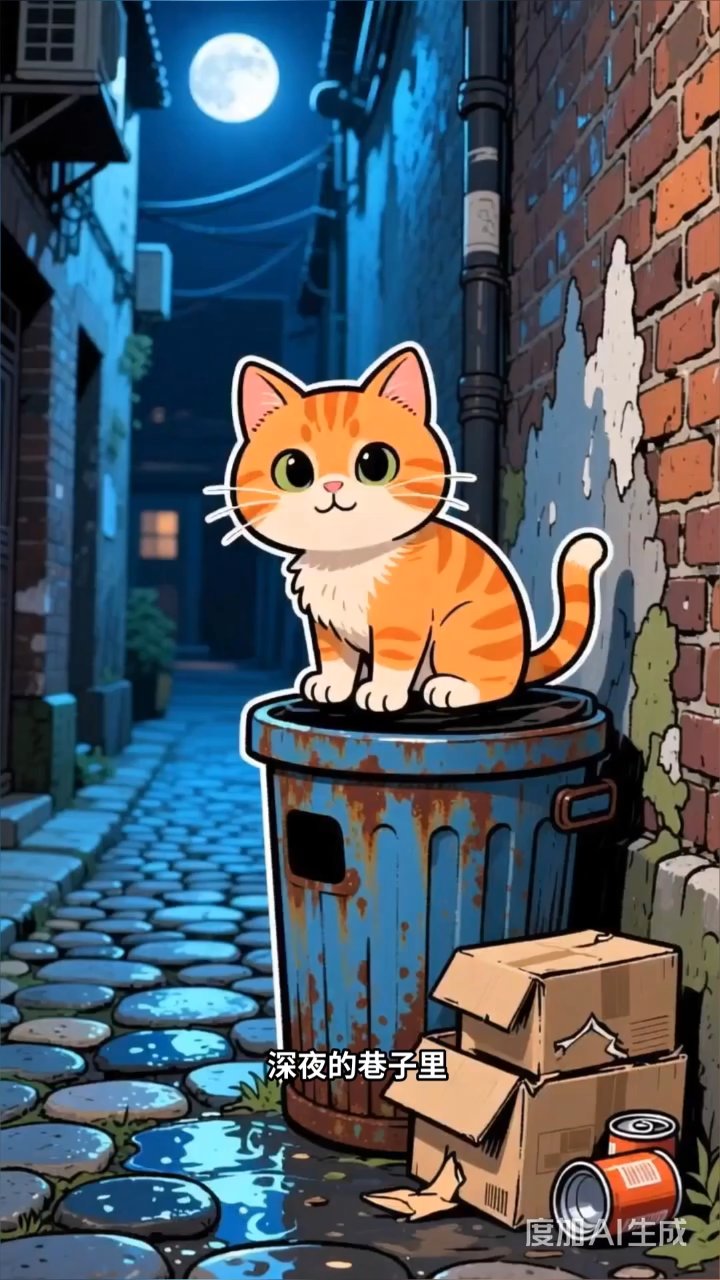 橘猫夜战斗笠怪,咸鱼突刺破禁术