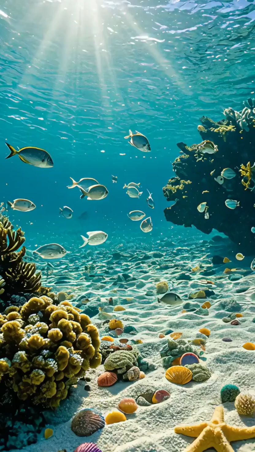 鱼儿群游的画面也太震撼了吧