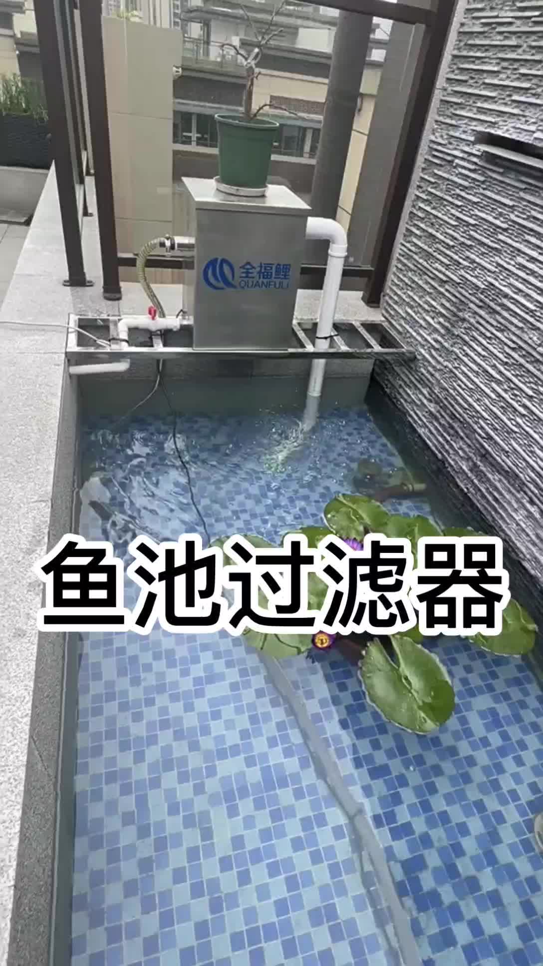 小鱼池过滤器水循环系统