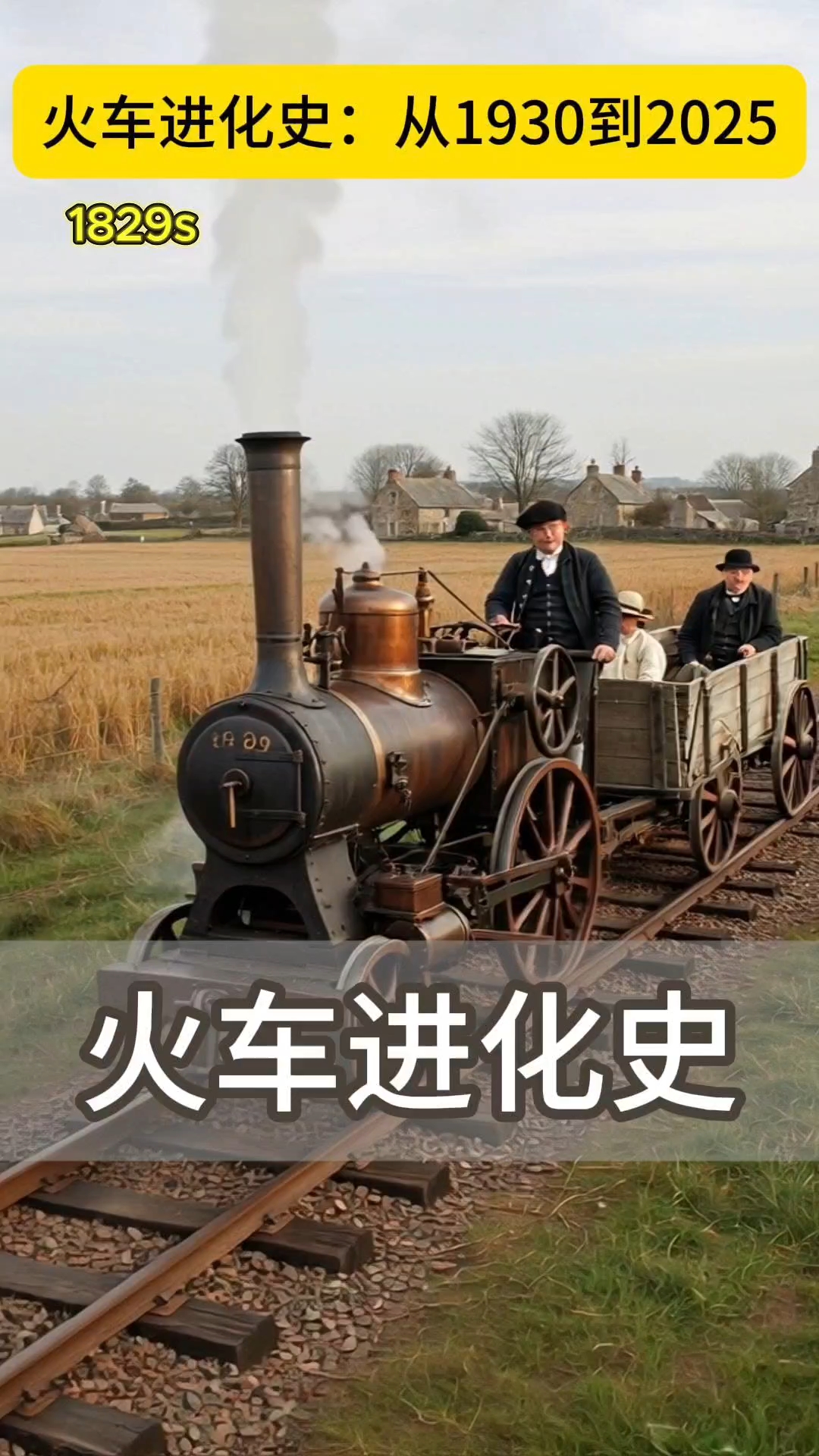 火车进化史:从1830年到2025年