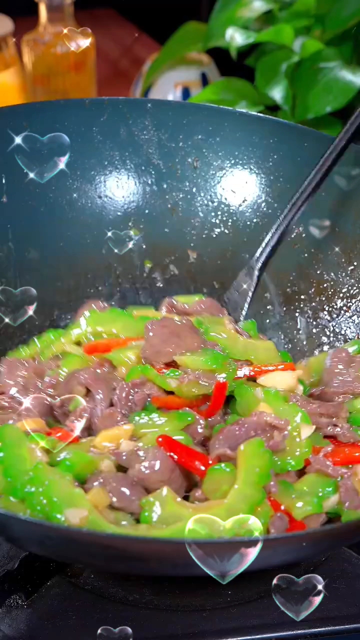 苦瓜炒牛肉