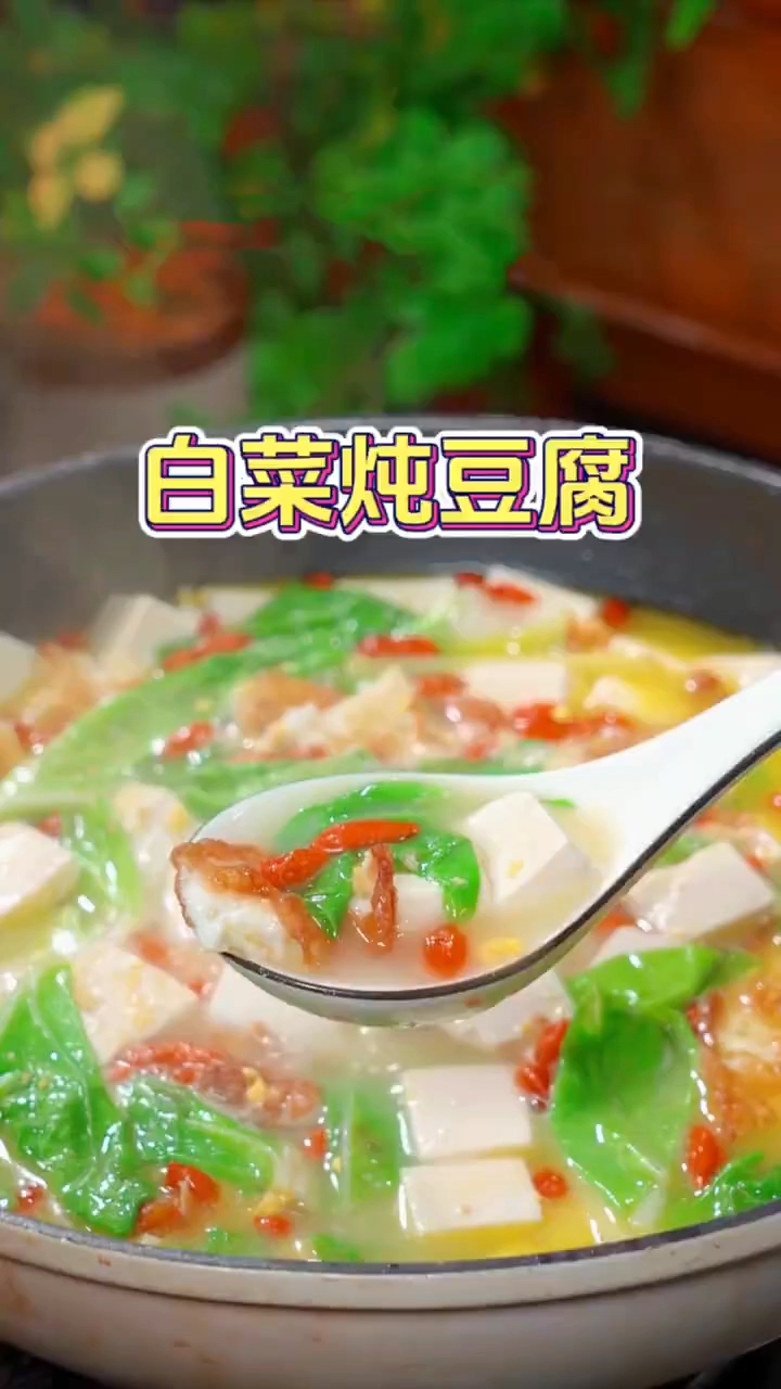 白菜炖豆腐