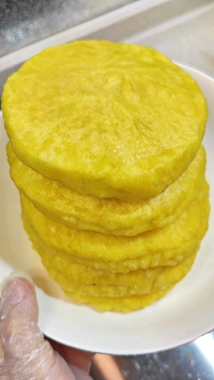 这样做的南瓜饼一下能炫5个
