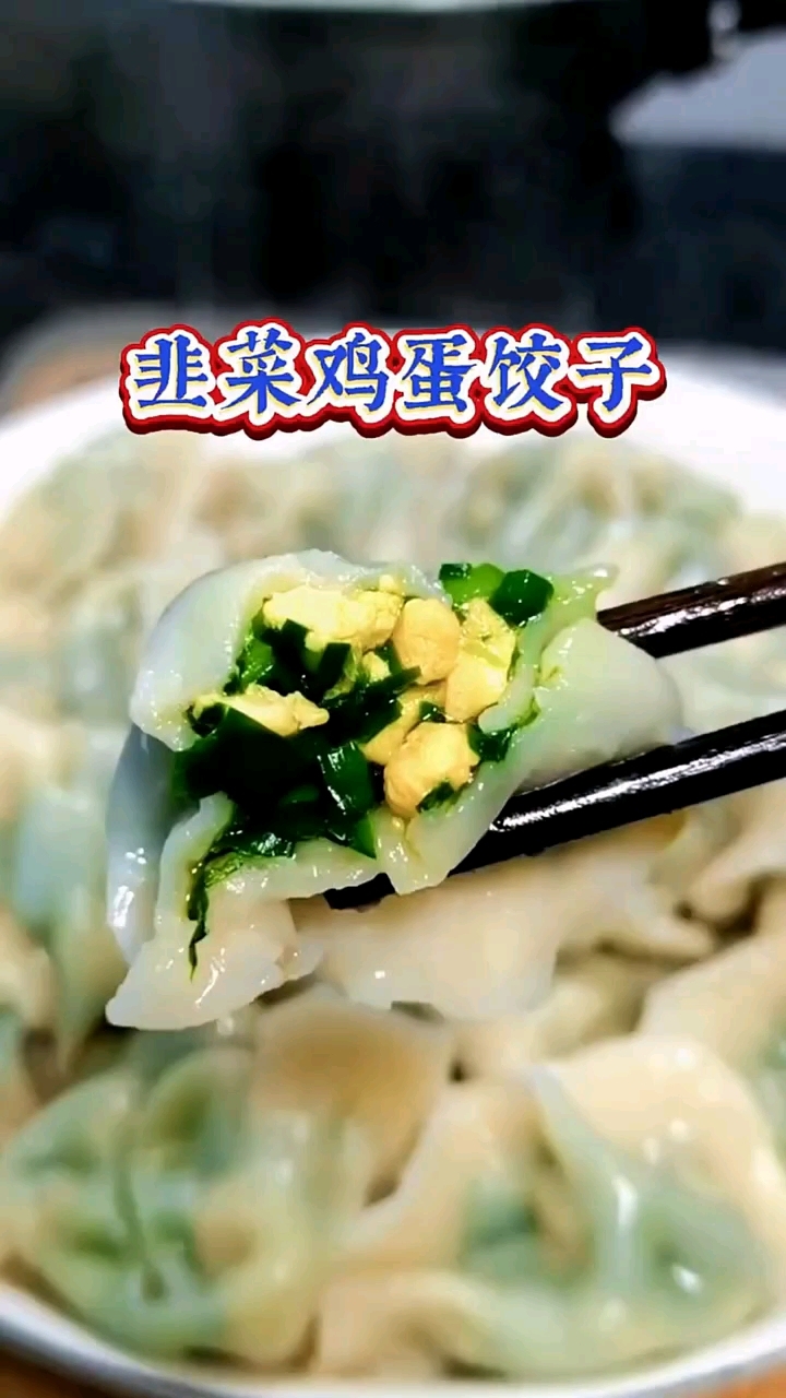 韭菜鸡蛋饺子