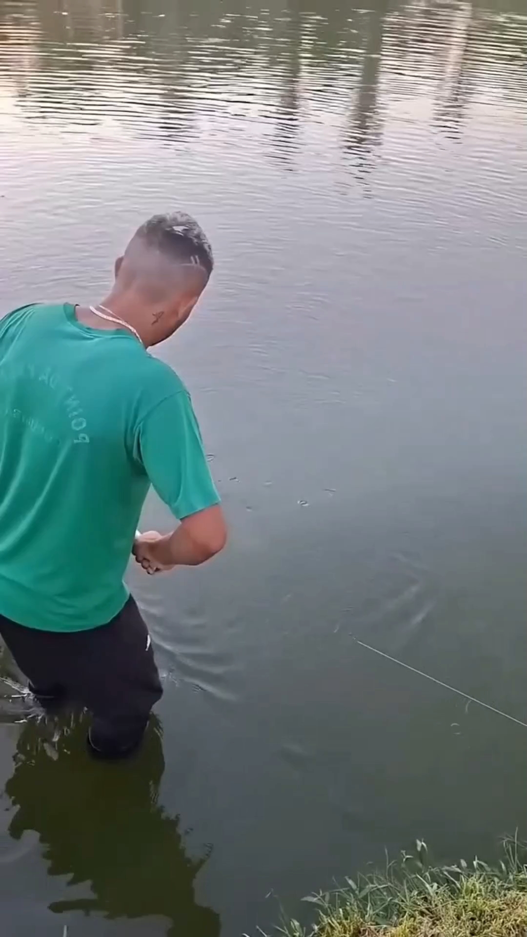 徒手抓大鱼