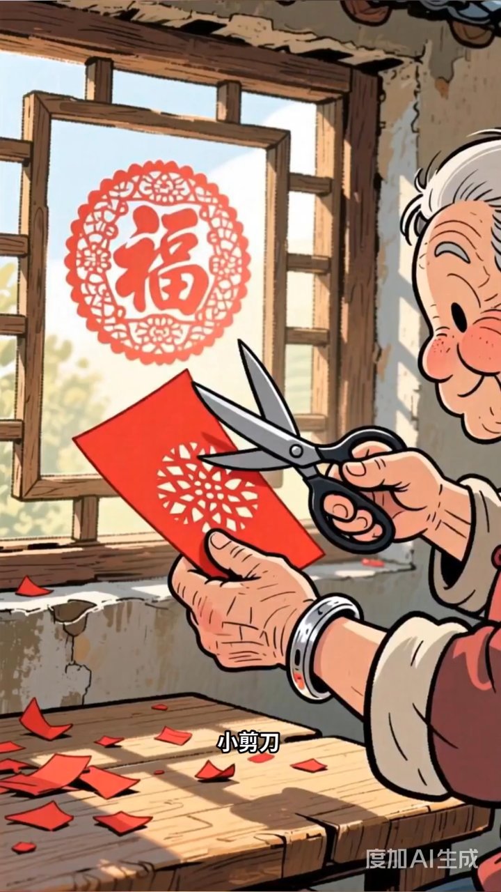剪出童趣世界:窗花里的喜鹊鲤鱼胖娃娃