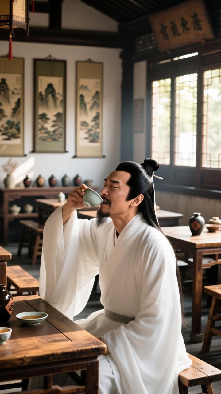 诗仙李白：从长安酒肆到千古绝句的传奇人生
